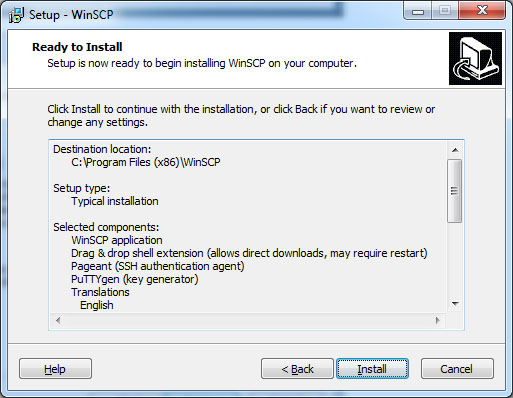 download winscp putty