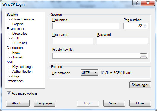 download winscp ssh