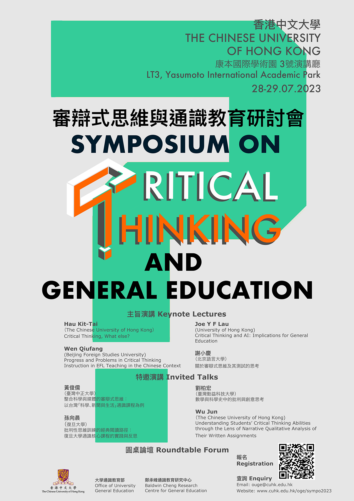 critical questions in education symposium